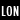 London Skyline View (Stationery) - Black/White