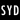 Sydney Skyline View (Stationery) - Black/White